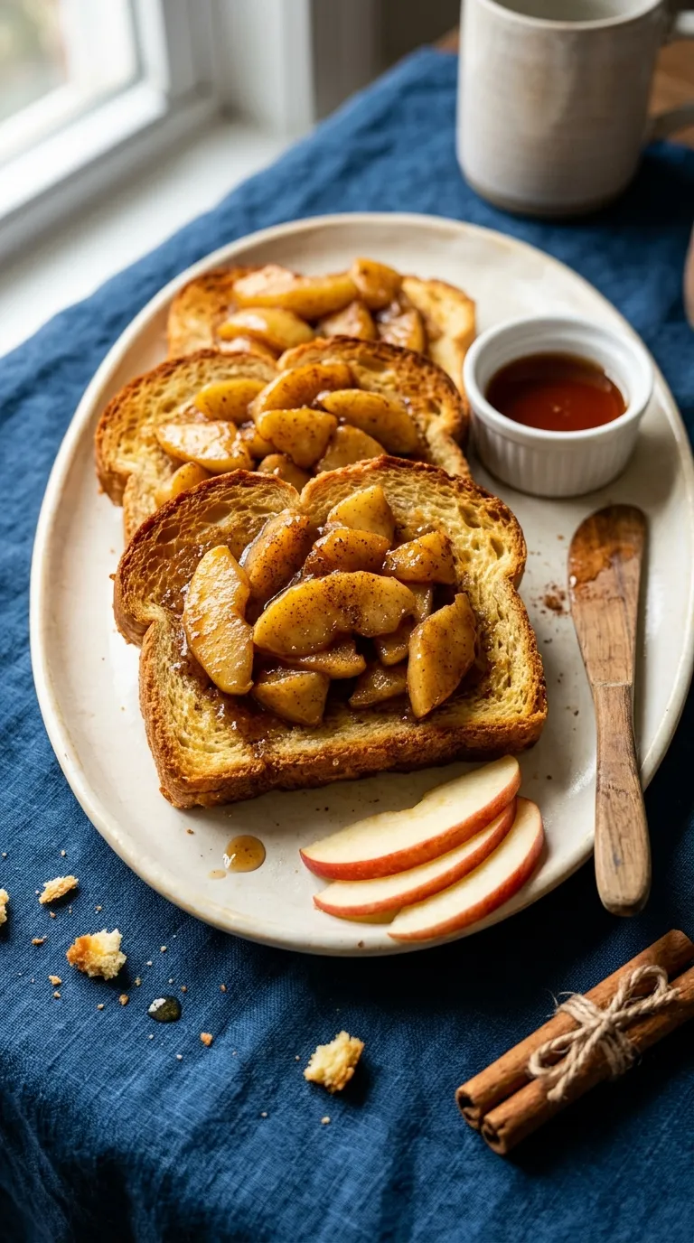 Breakfast ideas for kids Cinnamon Apple Toast