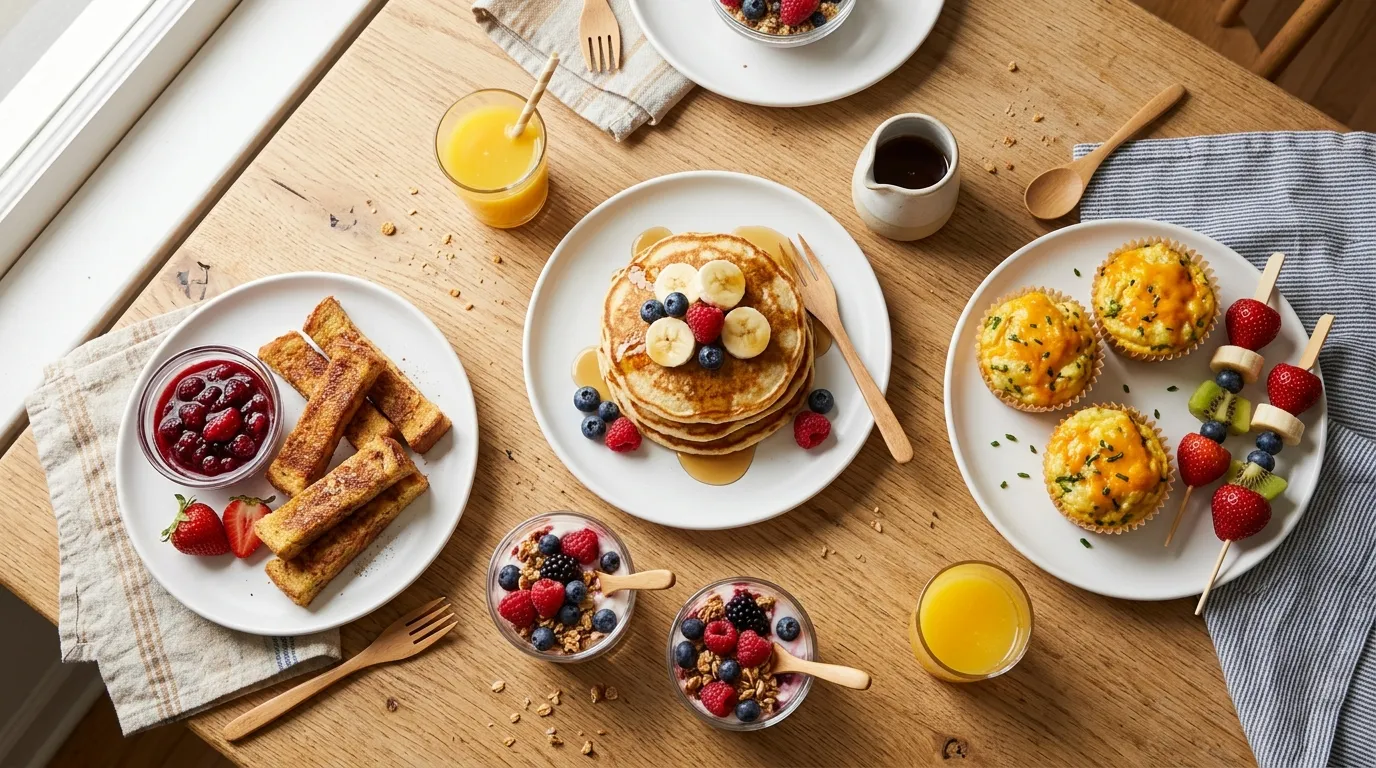 20 Breakfast Ideas for Kids That Actually Get Eaten