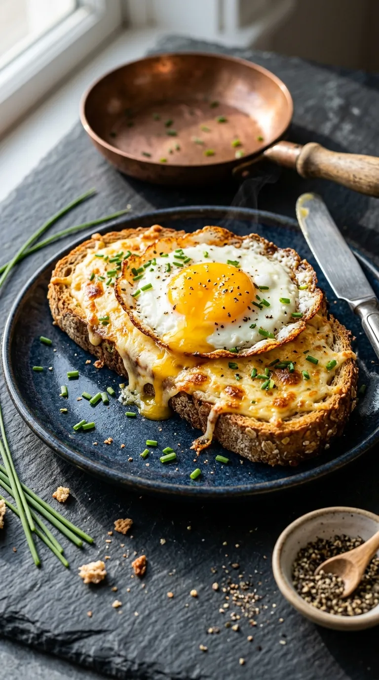 Breakfast ideas on a budget Cheesy Egg Toast