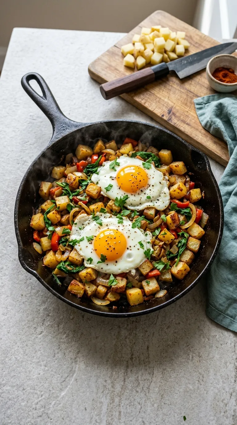 Breakfast ideas on a budget Savory Potato Hash
