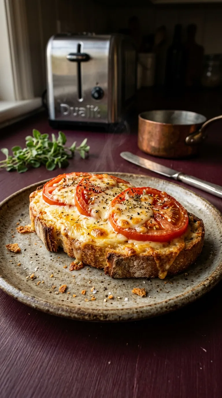 Breakfast ideas on a budget Tomato Cheese Toast