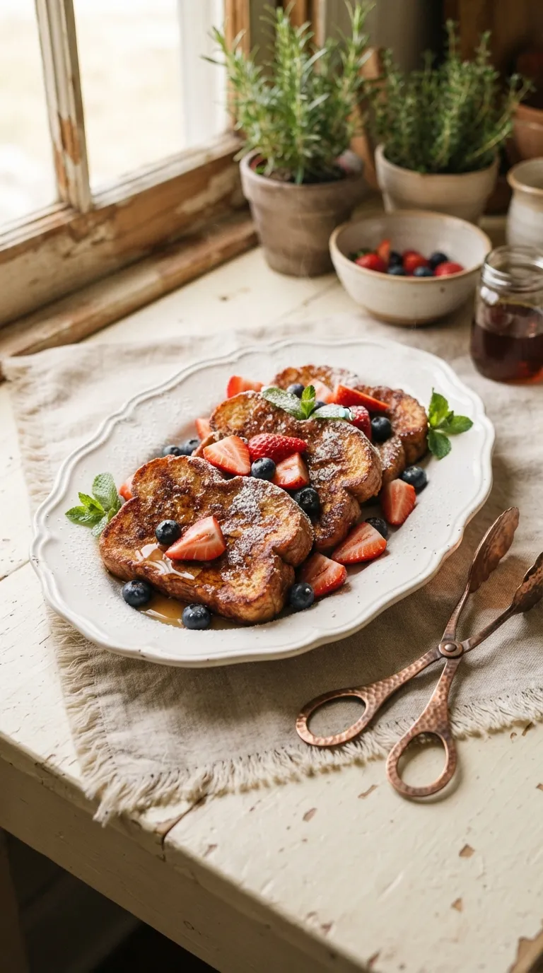 breakfast ideas with no eggs Cinnamon French Toast