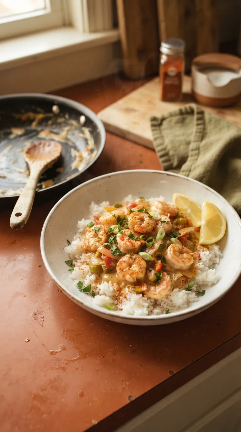 date night dinner recipes at home Creamy Cajun Shrimp