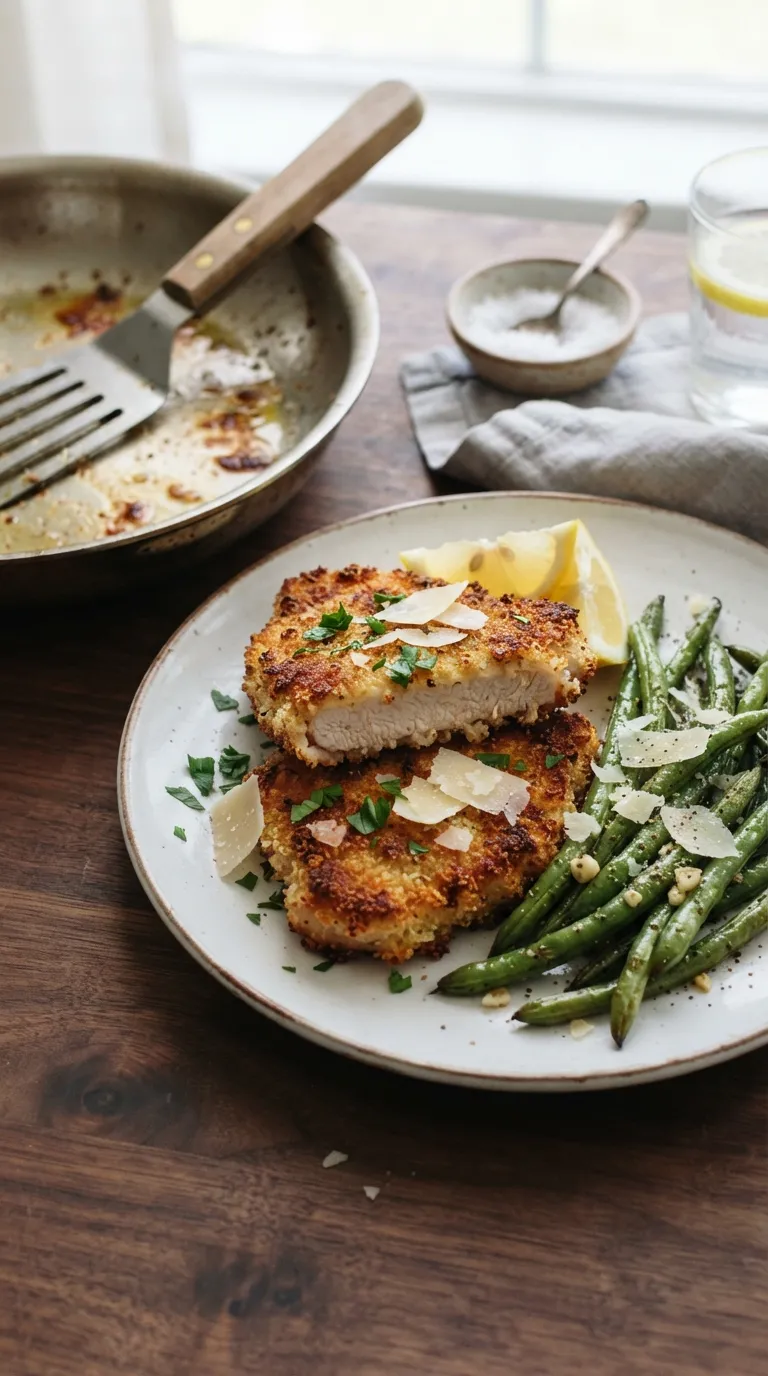 date night dinner recipes at home Parmesan Pork Chops