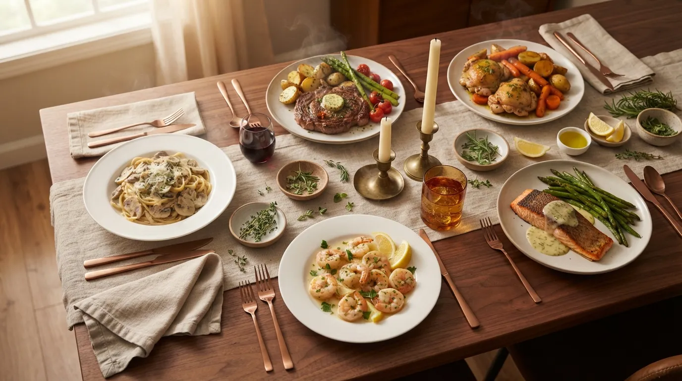 15 Date Night Dinner Recipes at Home That Feel Fancy But Aren’t