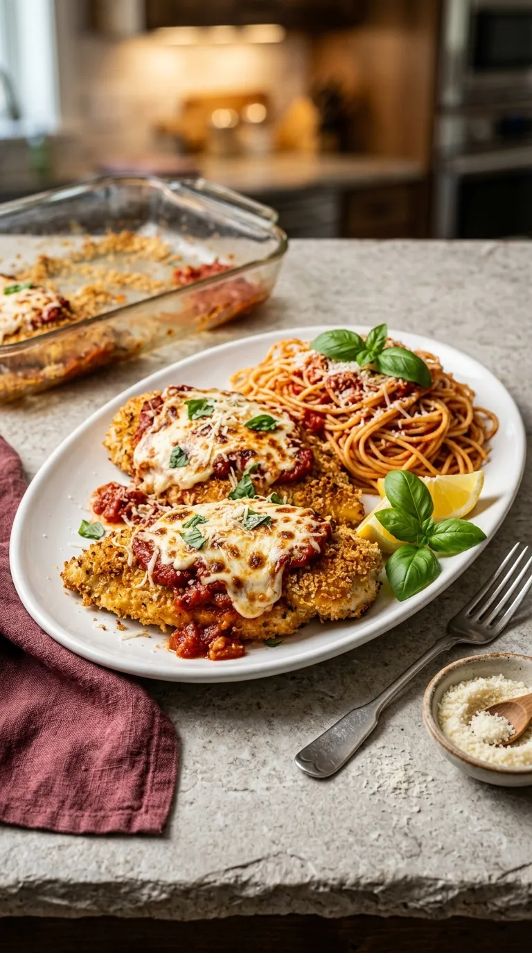 dinner recipes for beginners Baked Chicken Parmesan