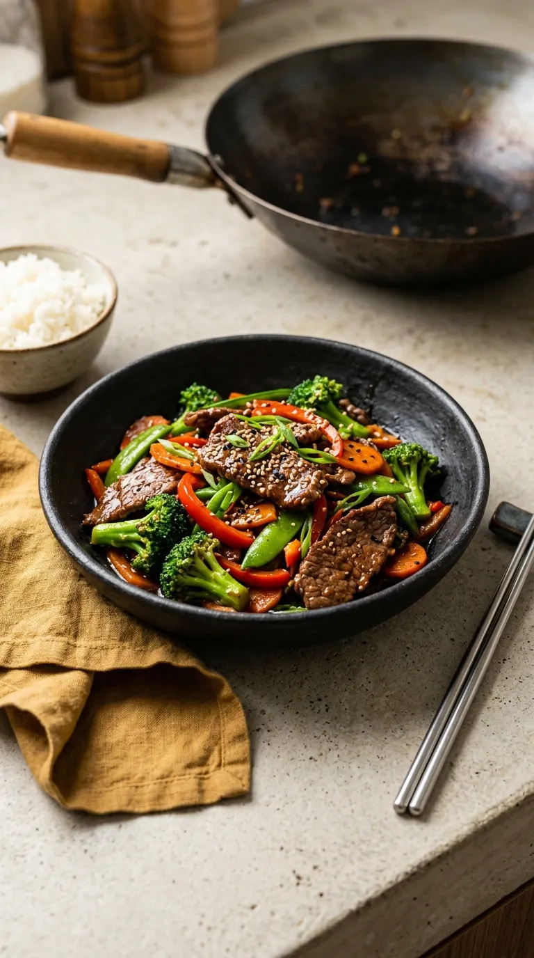 dinner recipes for beginners Easy Beef Stir Fry