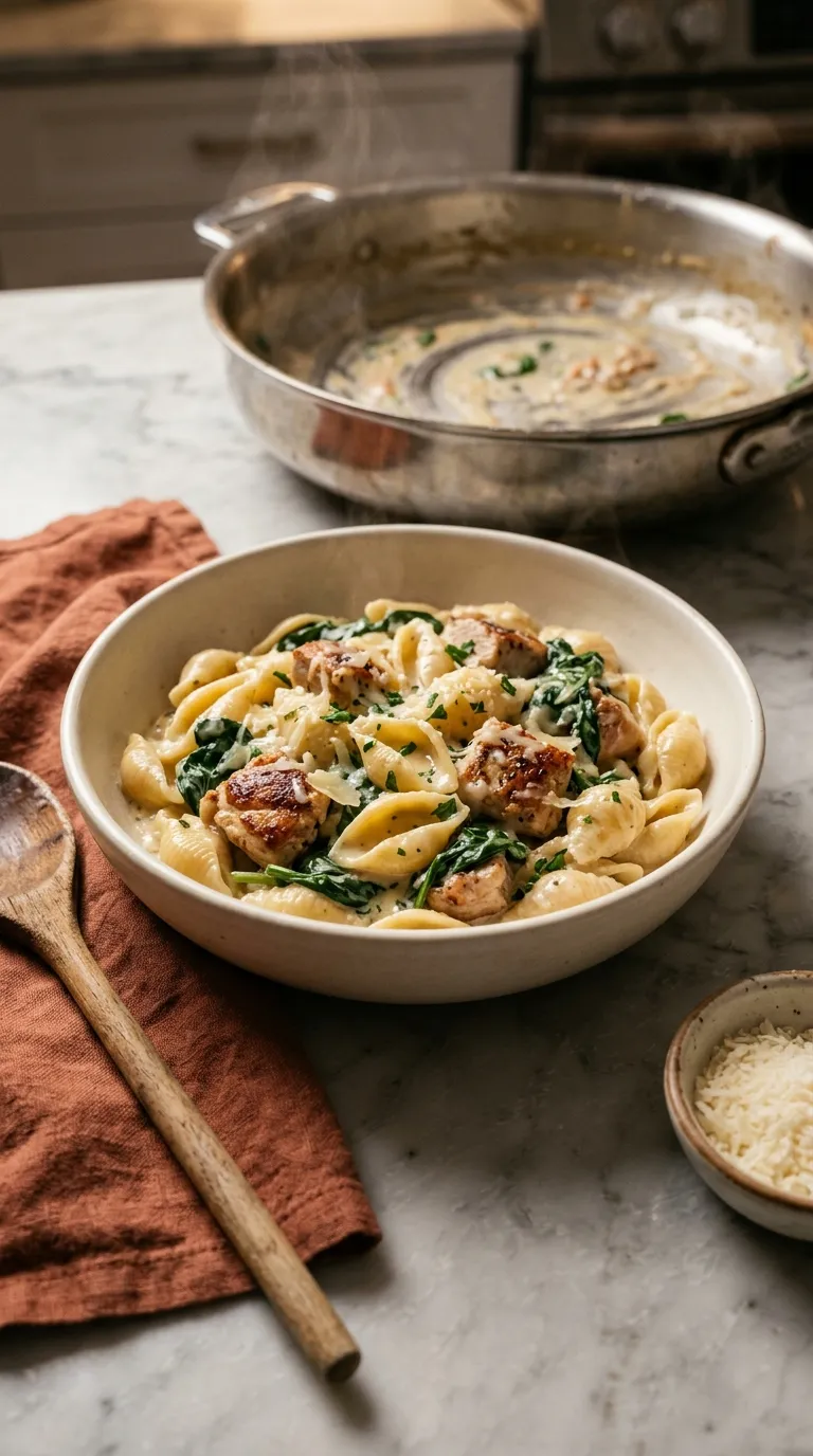 dinner recipes for beginners One-Pan Chicken Pasta