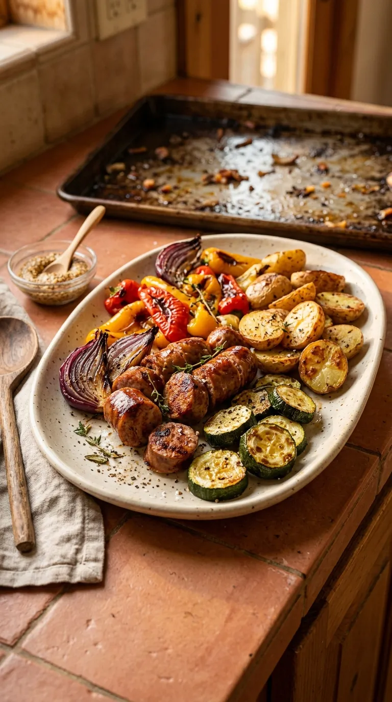 dinner recipes for beginners Sheet Pan Sausage