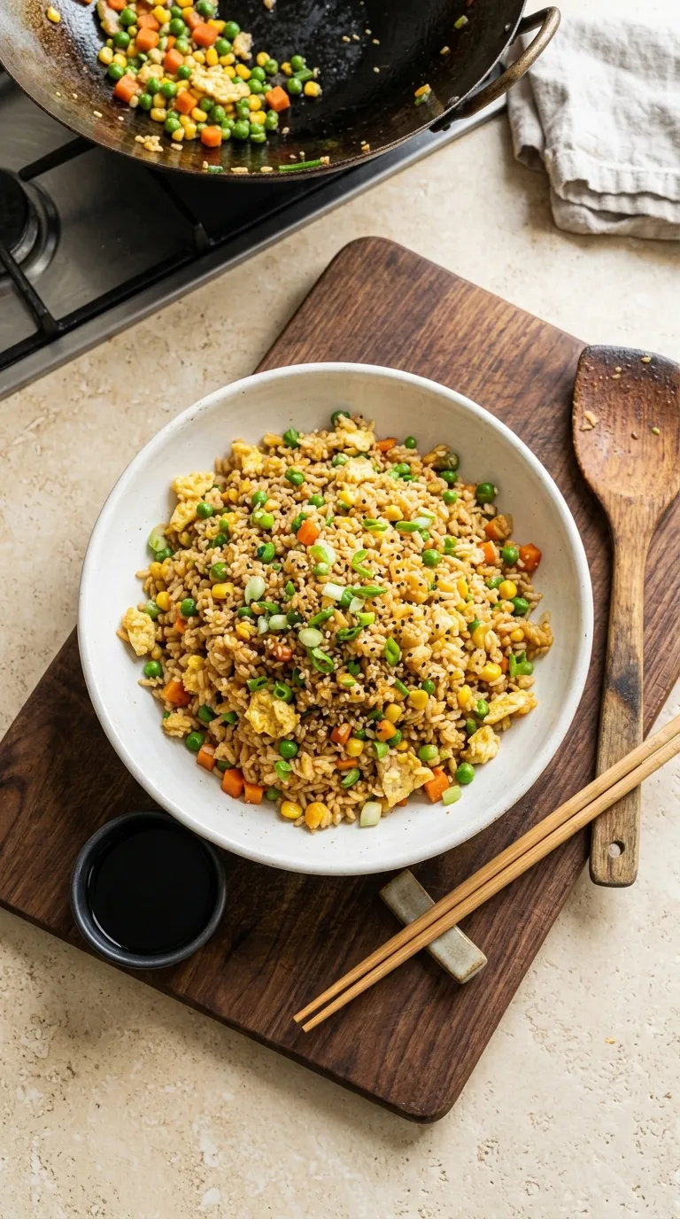 dinner recipes for beginners Vegetable Fried Rice