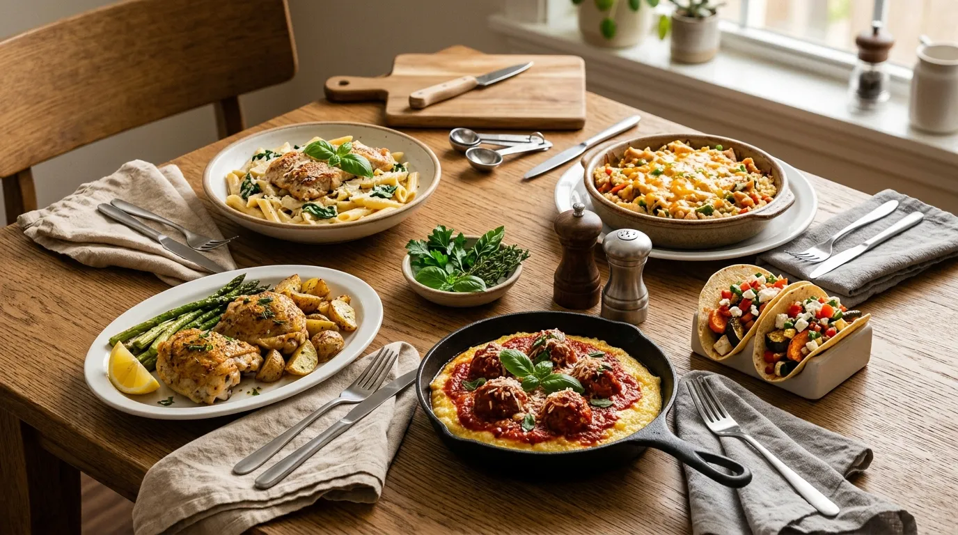 18 Dinner Recipes for Beginners (No Fancy Skills Required)