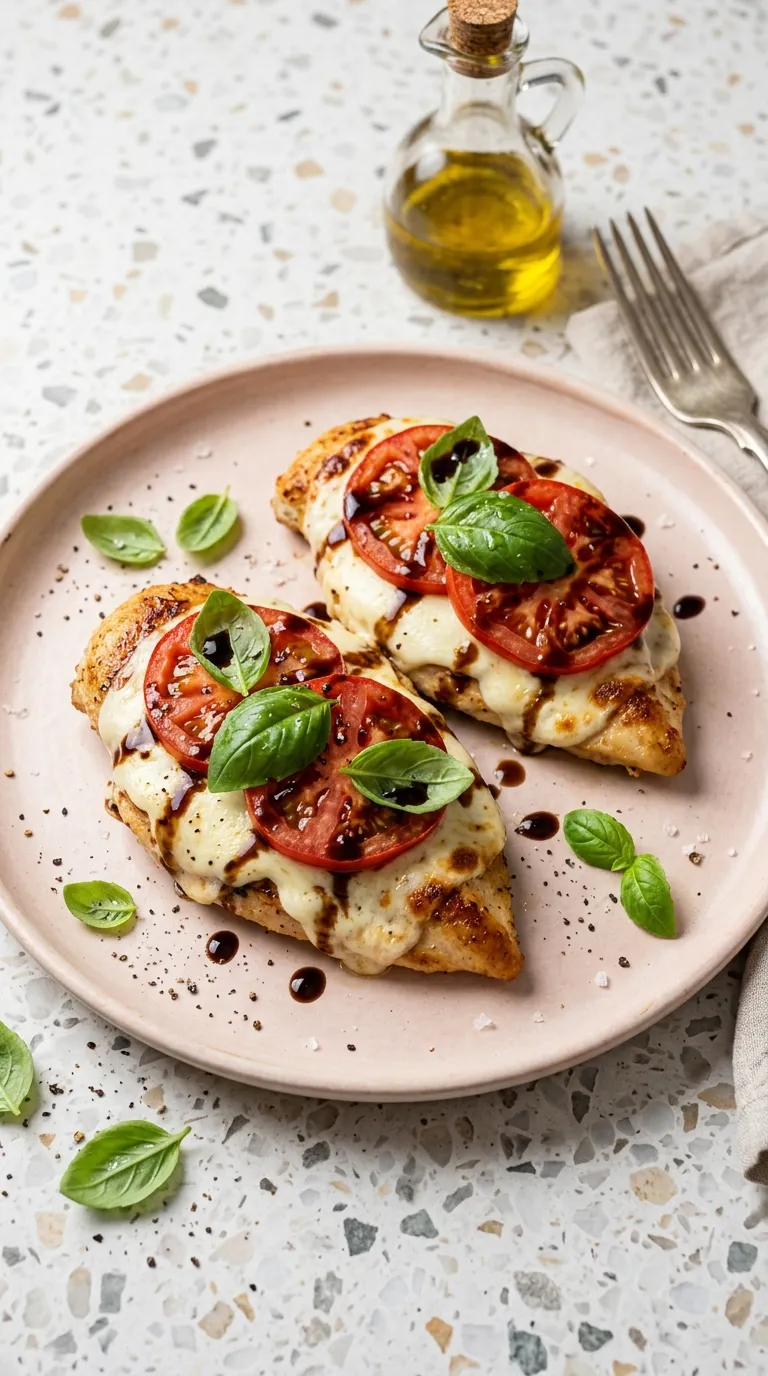 dinner recipes for two people Caprese Chicken