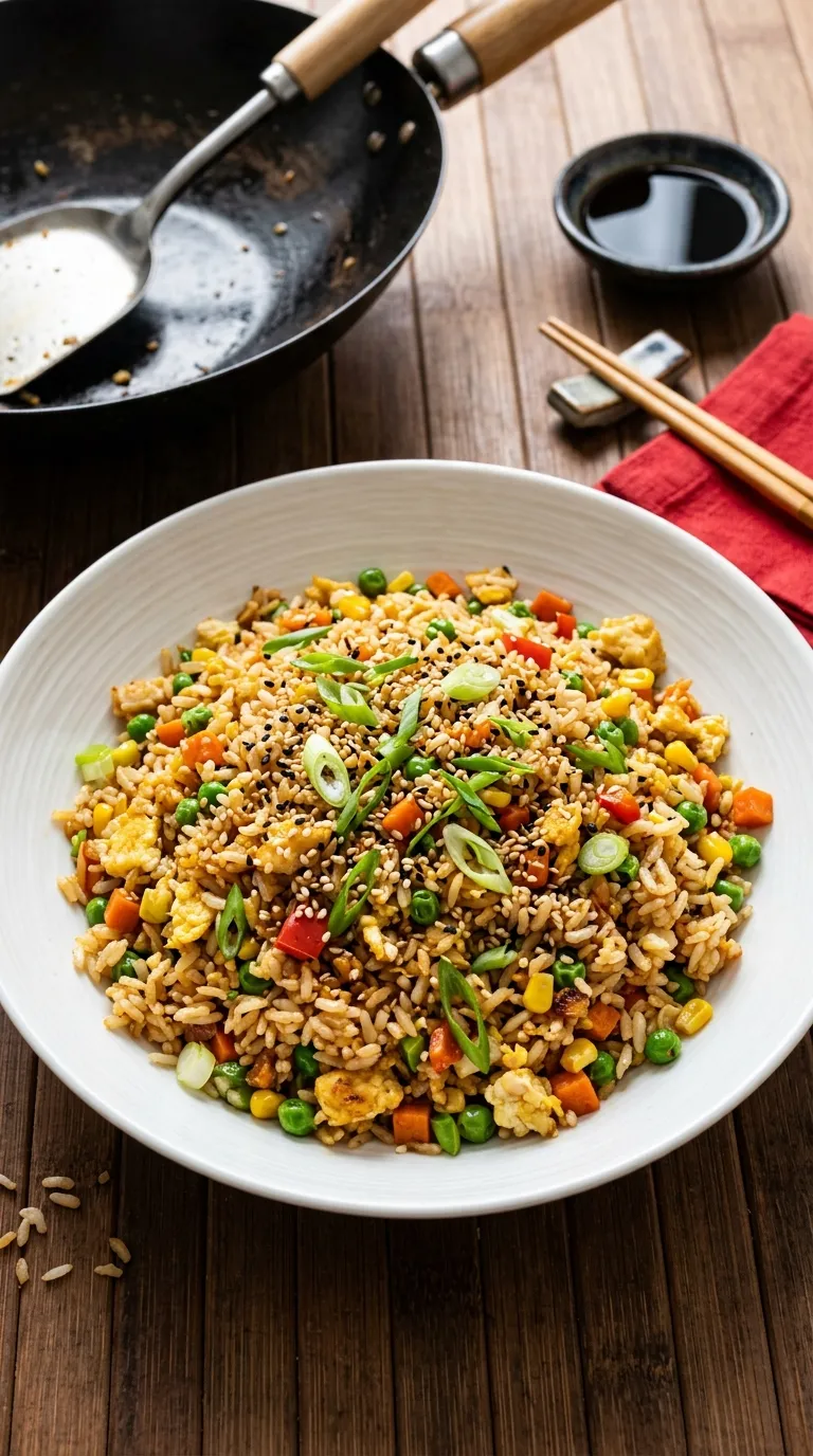 dinner recipes for two people Veggie Fried Rice