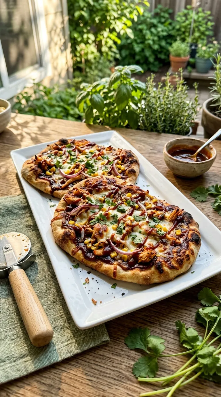 dinner recipes on a budget BBQ Chicken Flatbreads