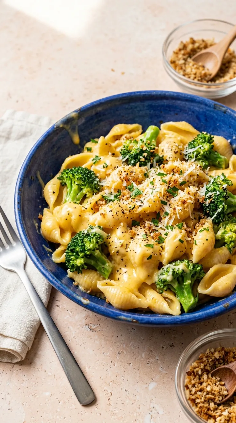 dinner recipes on a budget Cheesy Broccoli Pasta