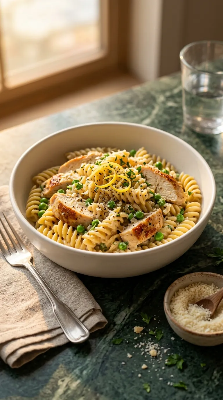 dinner recipes on a budget Creamy Chicken Pasta