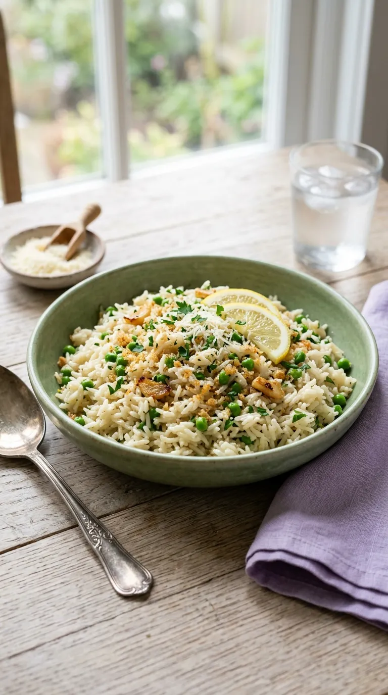 dinner recipes on a budget Garlic Parmesan Rice