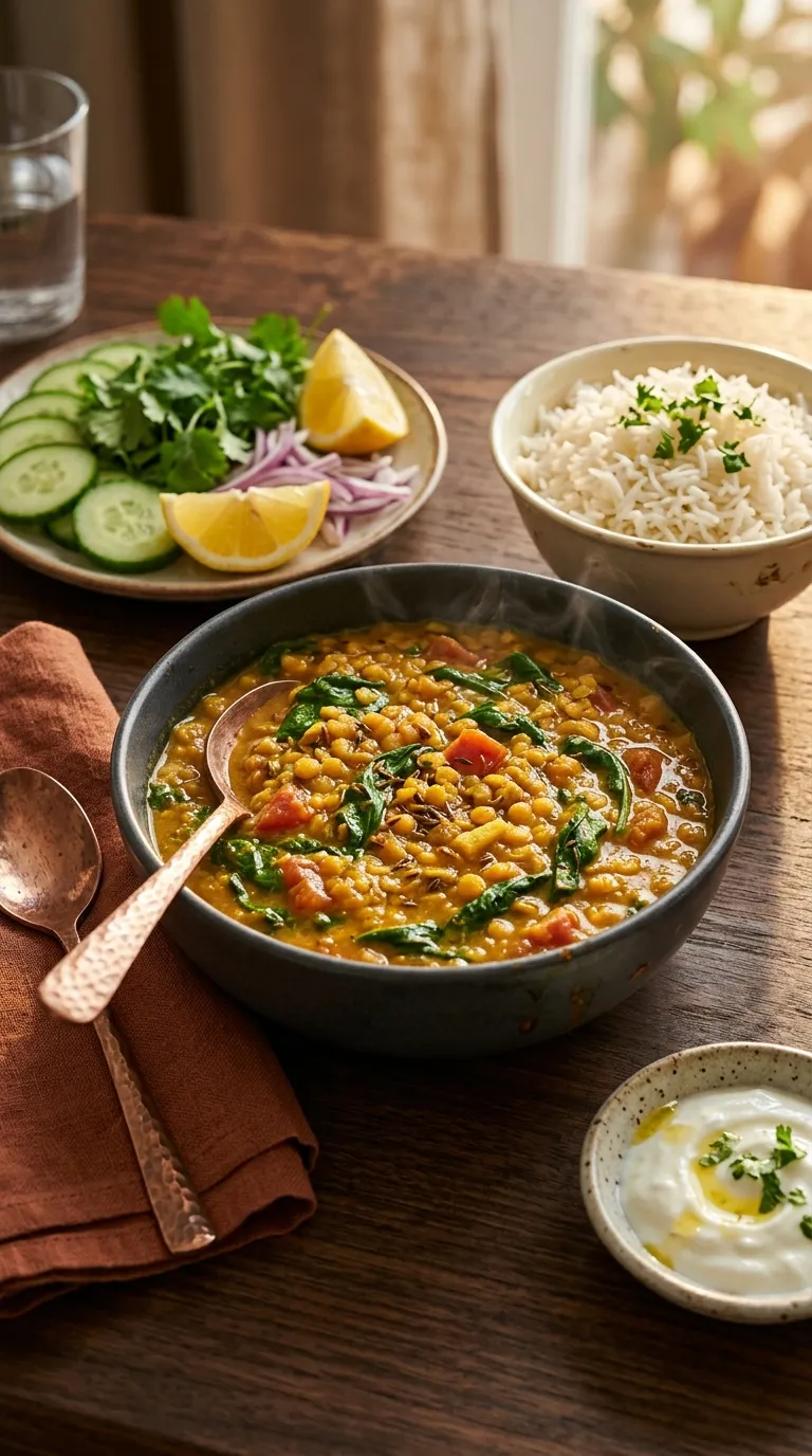 dinner recipes on a budget Lentil Curry Bowls