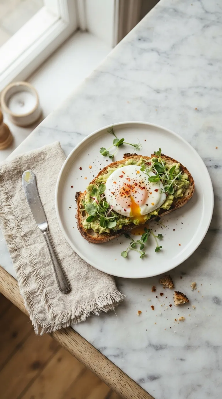 easy breakfast ideas for busy mornings Avocado Egg Toast
