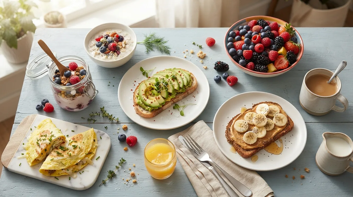 20 Easy Breakfast Ideas for Busy Mornings (Ready in 10 Minutes or Less)