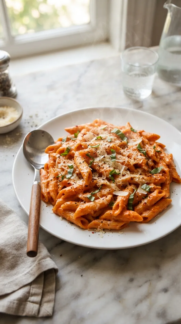 easy dinner recipes for family Creamy Tomato Pasta