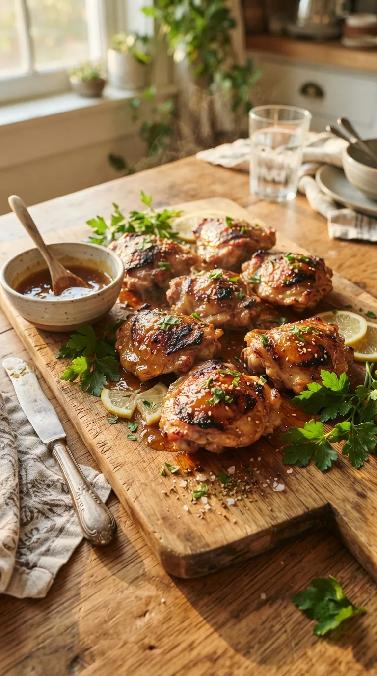 easy dinner recipes for family Honey Garlic Chicken
