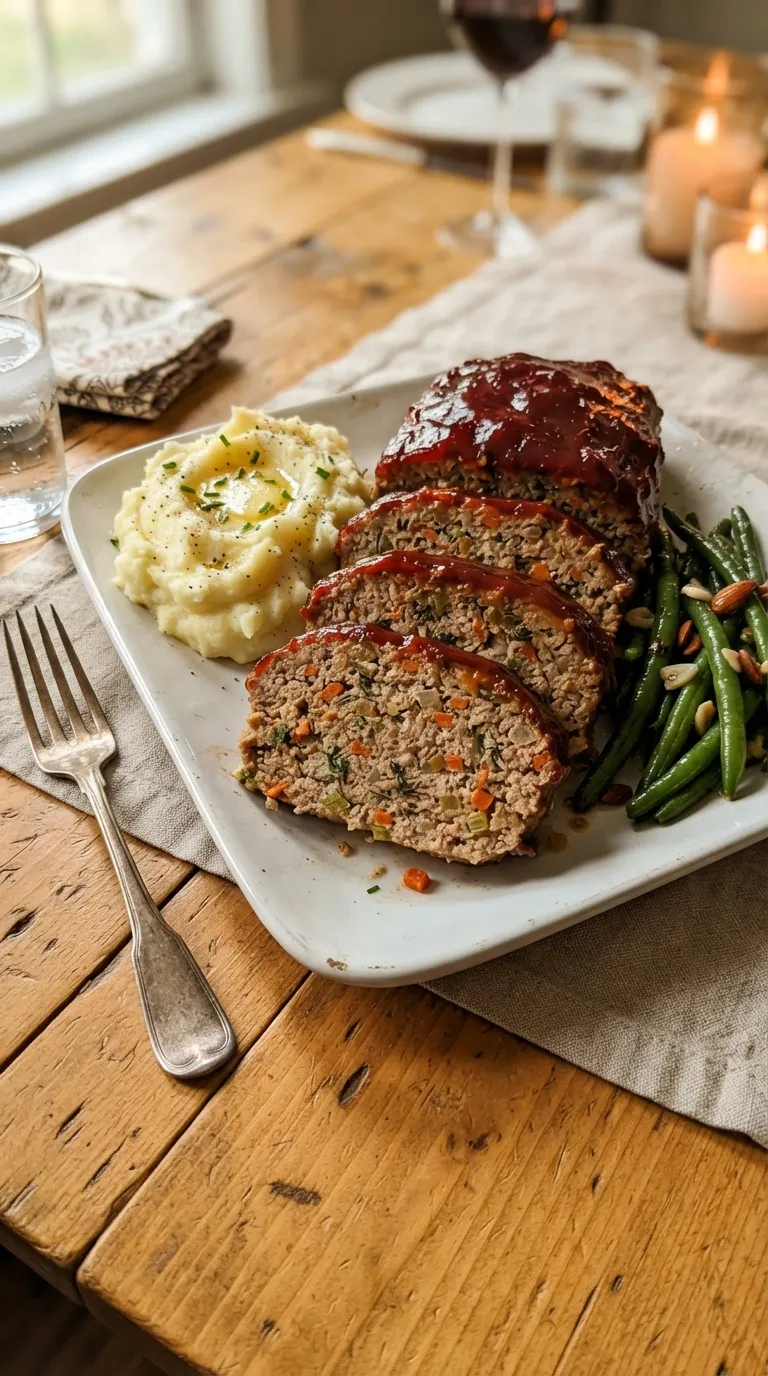 easy dinner recipes for family Turkey Meatloaf