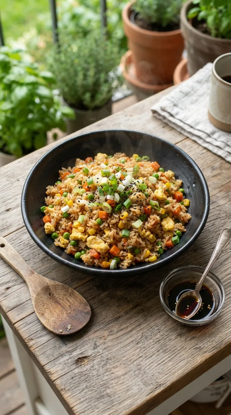 easy dinner recipes for family Veggie Fried Rice