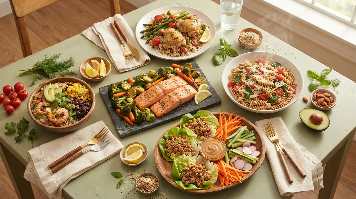 20 Easy Healthy Meals for Busy Weeknights (Ready in 30 Minutes)