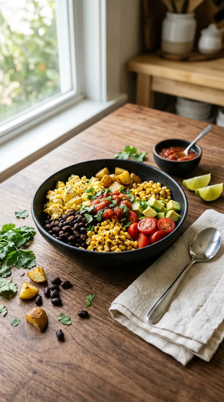 Gluten free breakfast ideas Breakfast Burrito Bowl