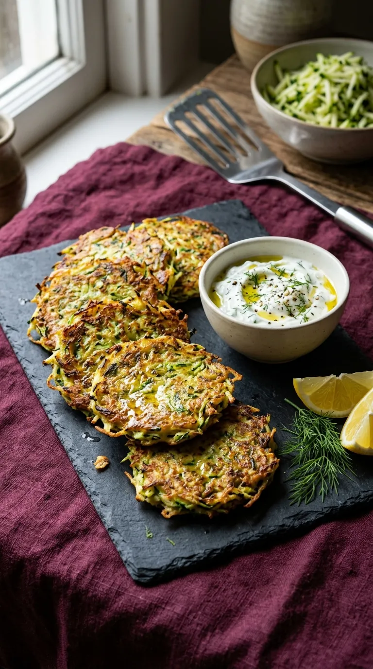 Gluten free breakfast ideas Zucchini Breakfast Fritters