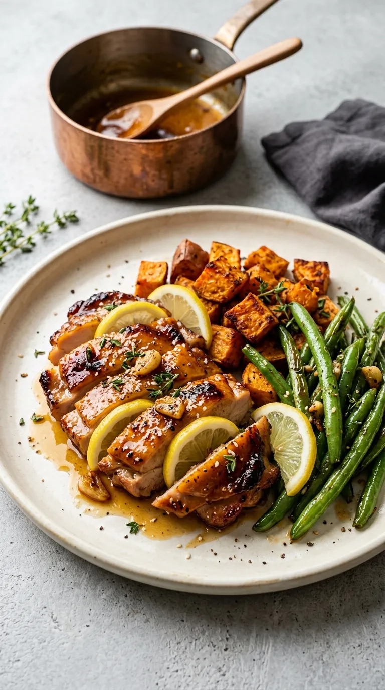 healthy dinner recipes for meal prep Honey Garlic Chicken