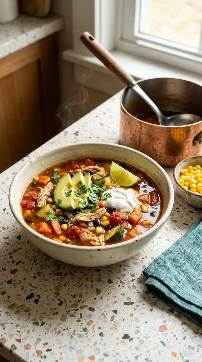healthy freezer meals for later Chicken Black Bean Soup