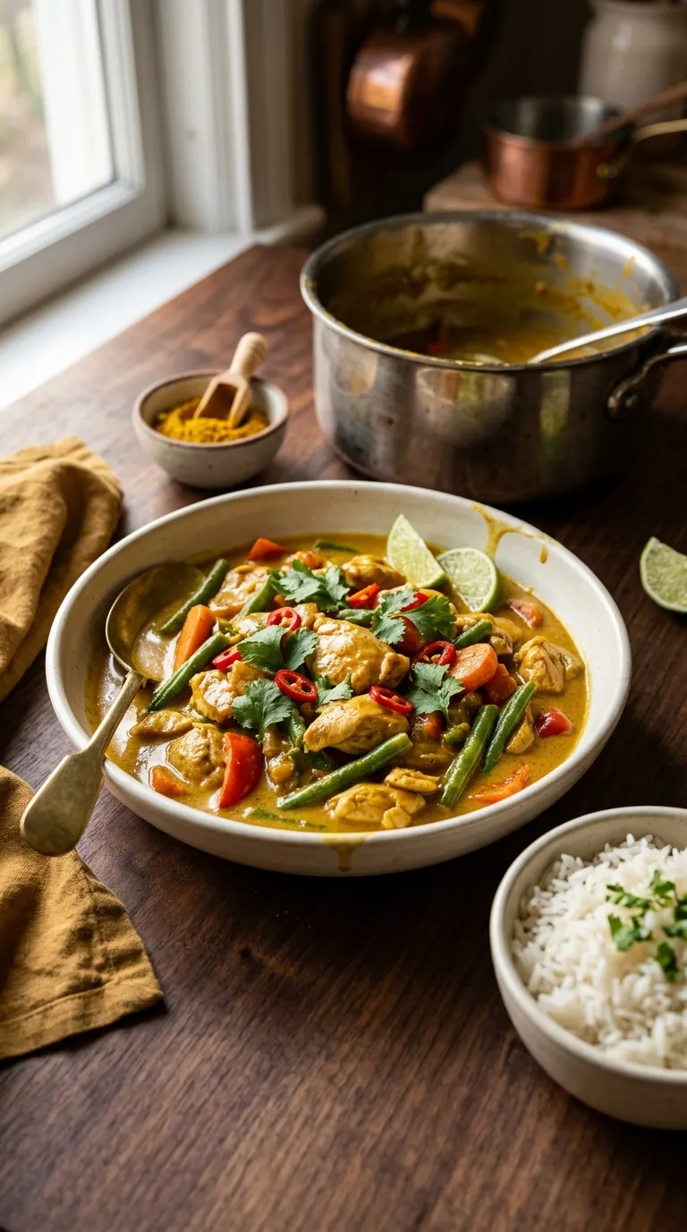 healthy freezer meals for later Chicken Coconut Curry