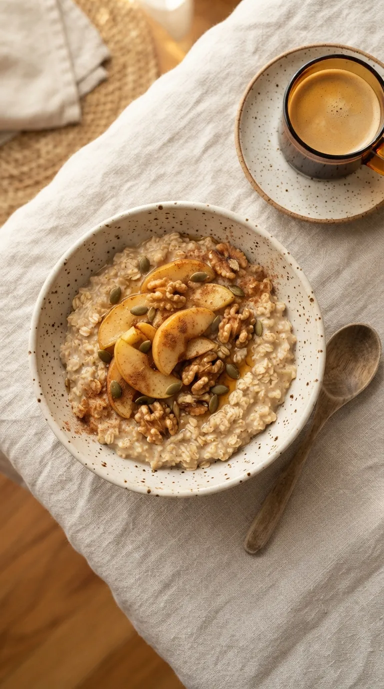 healthy meal prep ideas for the week Apple Cinnamon Oats