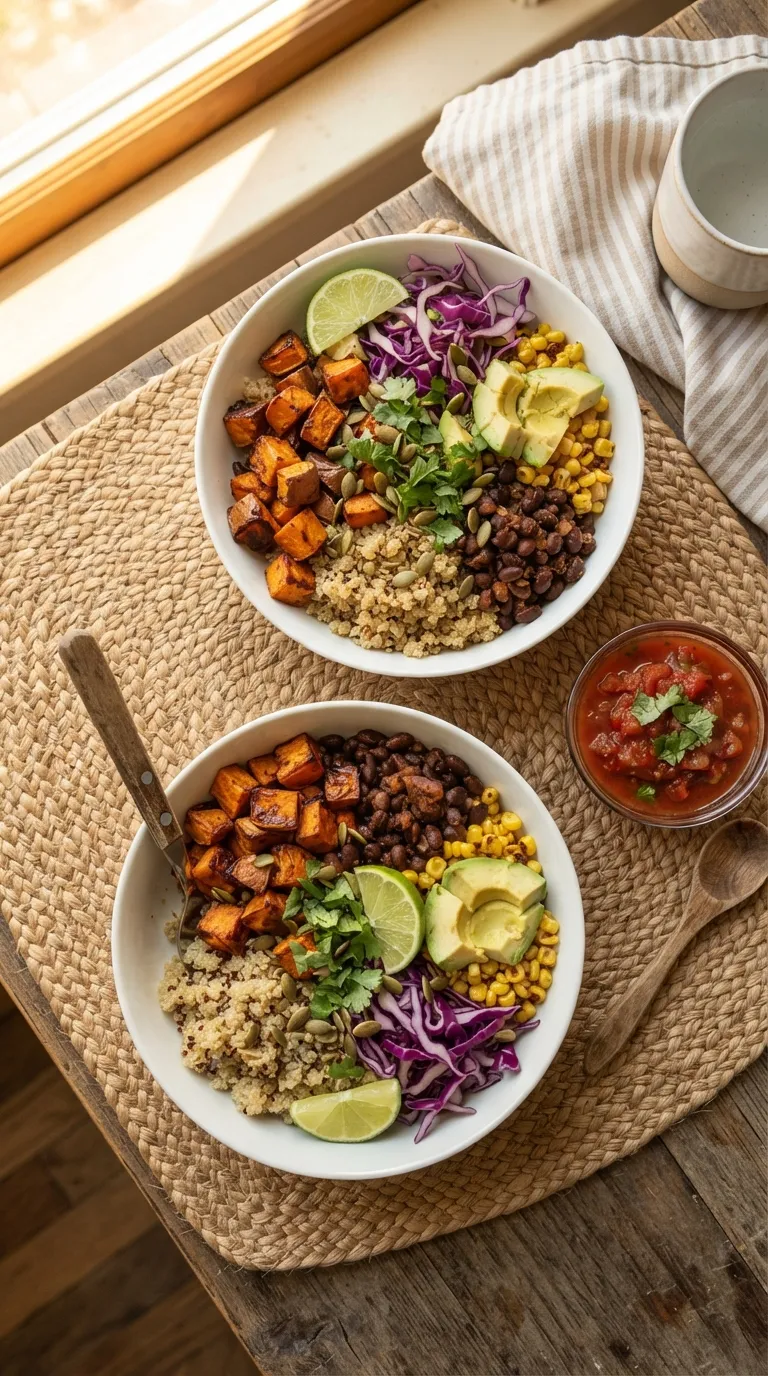 healthy meal prep ideas for the week Sweet Potato Bowls