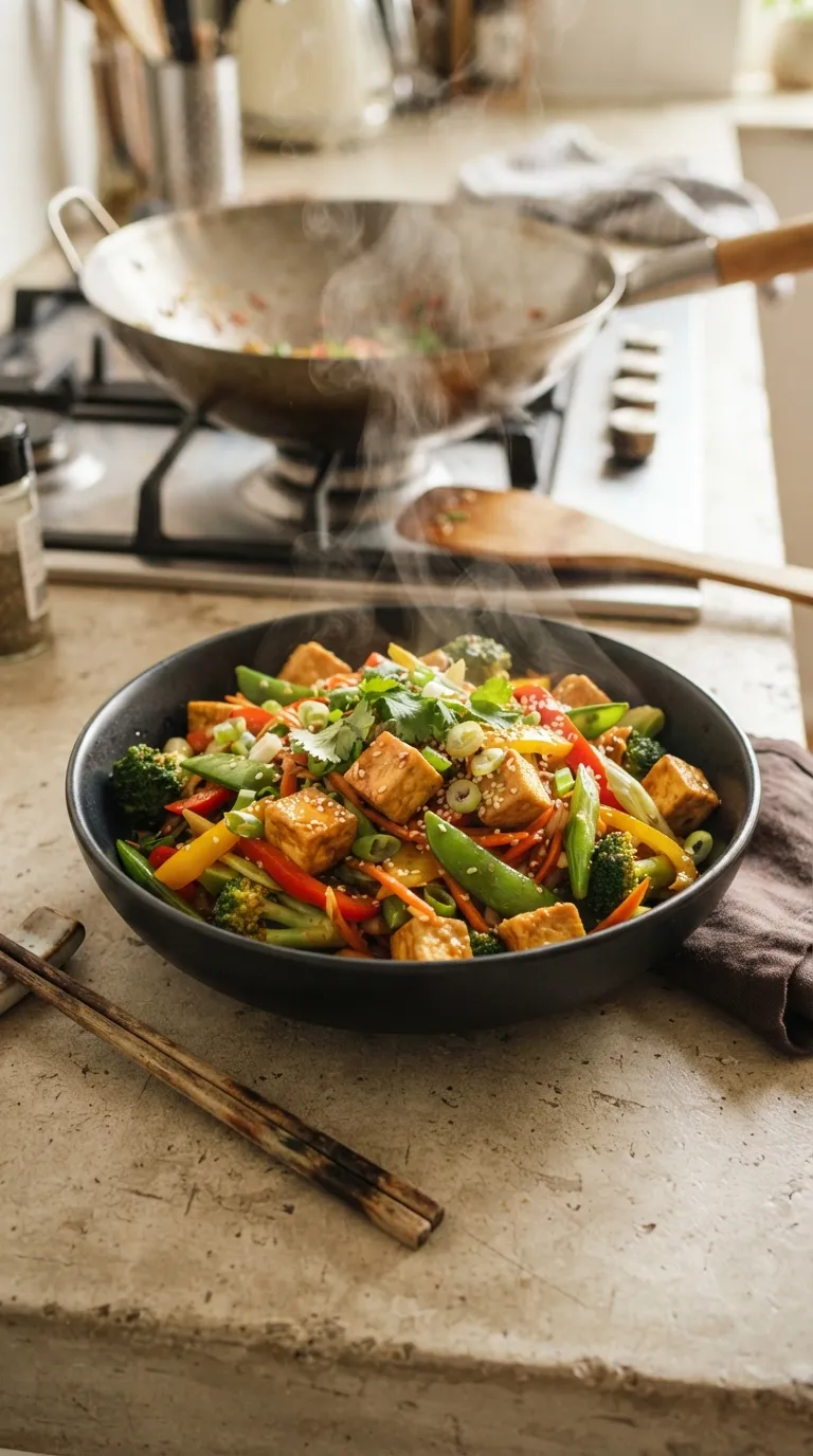 healthy meal prep ideas for the week Tofu Vegetable Stir Fry
