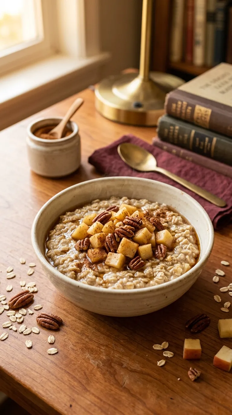 healthy meals for dorm room Apple Cinnamon Oatmeal