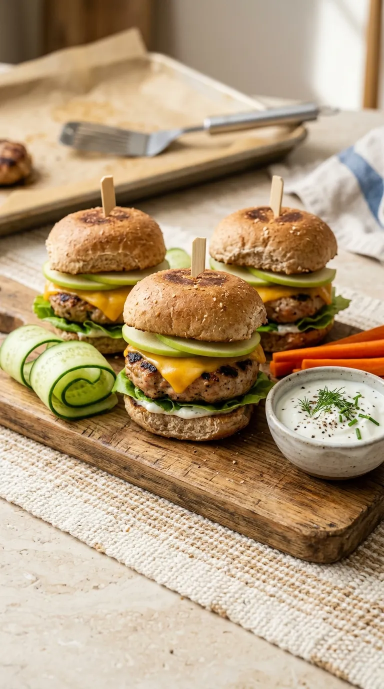 healthy meals for picky eaters Apple Turkey Sliders