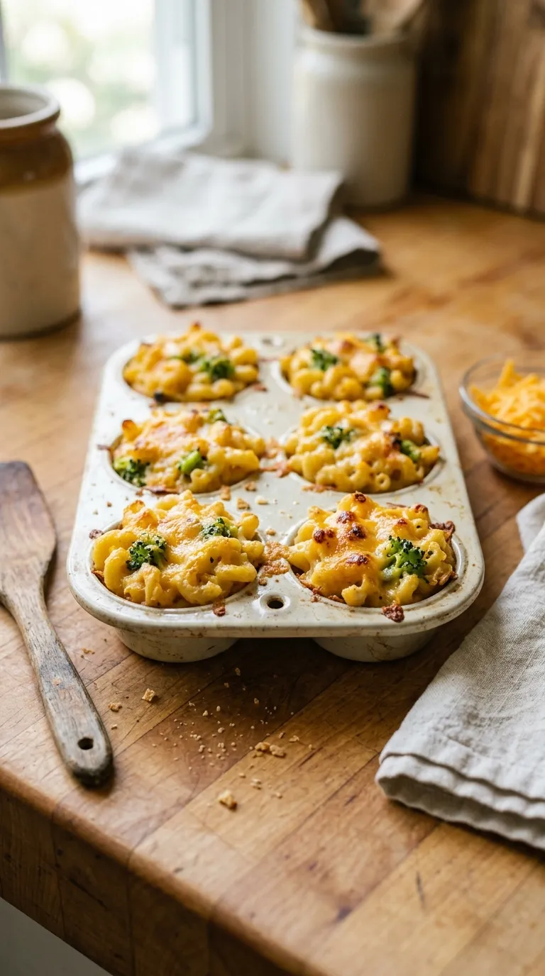 healthy meals for picky eaters Baked Macaroni Cups