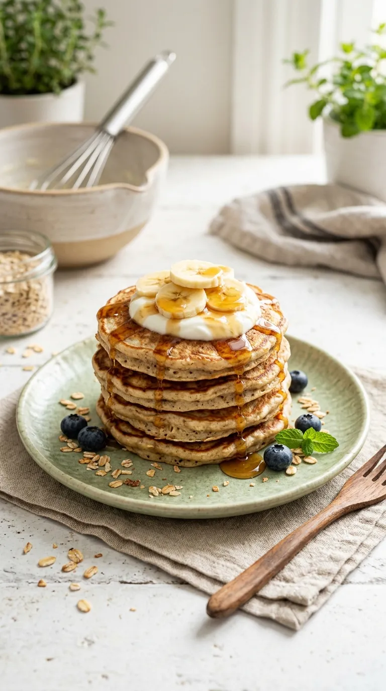 healthy meals for picky eaters Banana Oat Pancakes