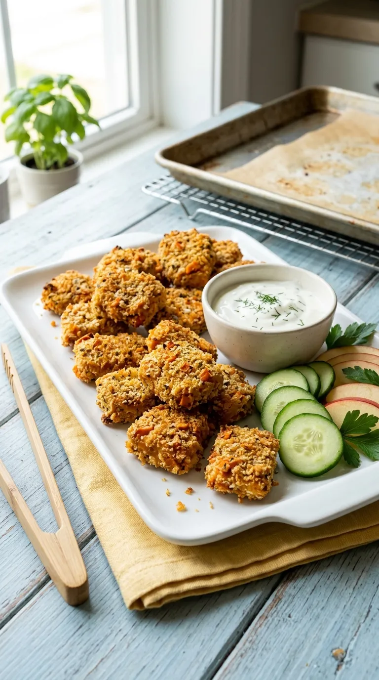 healthy meals for picky eaters Sweet Potato Chicken Nuggets