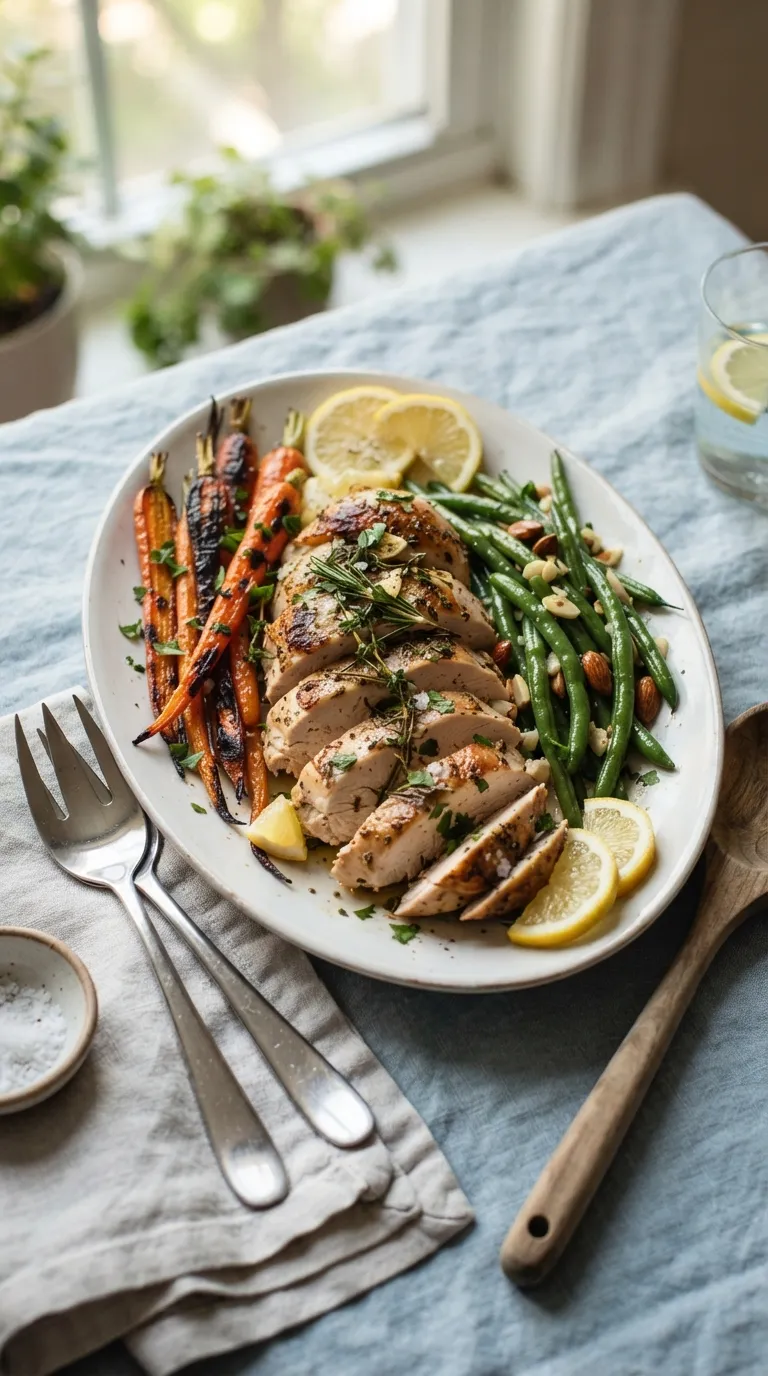 healthy meals for weight loss on a budget Lemon Herb Chicken