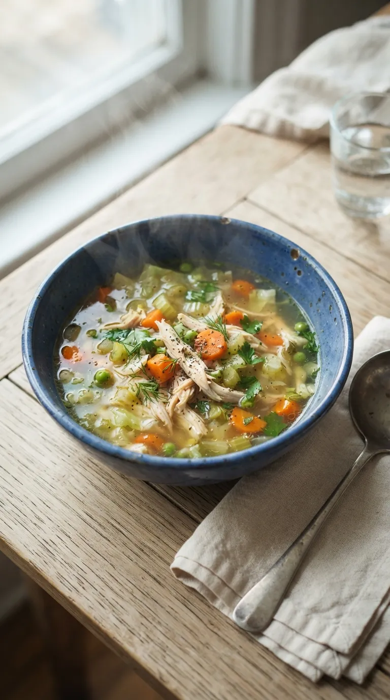 healthy meals for weight loss on a budget Vegetable Chicken Soup