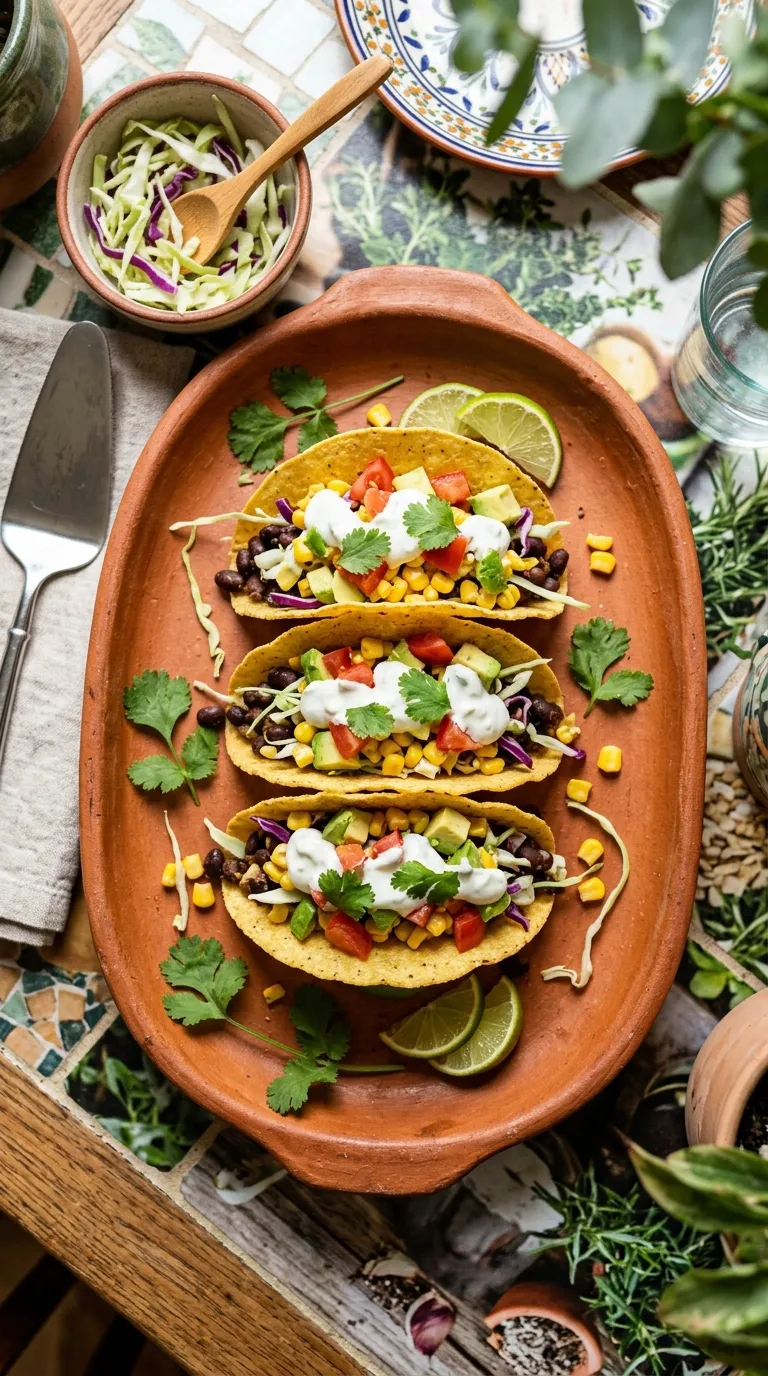 healthy meals with canned ingredients Black Bean Tacos