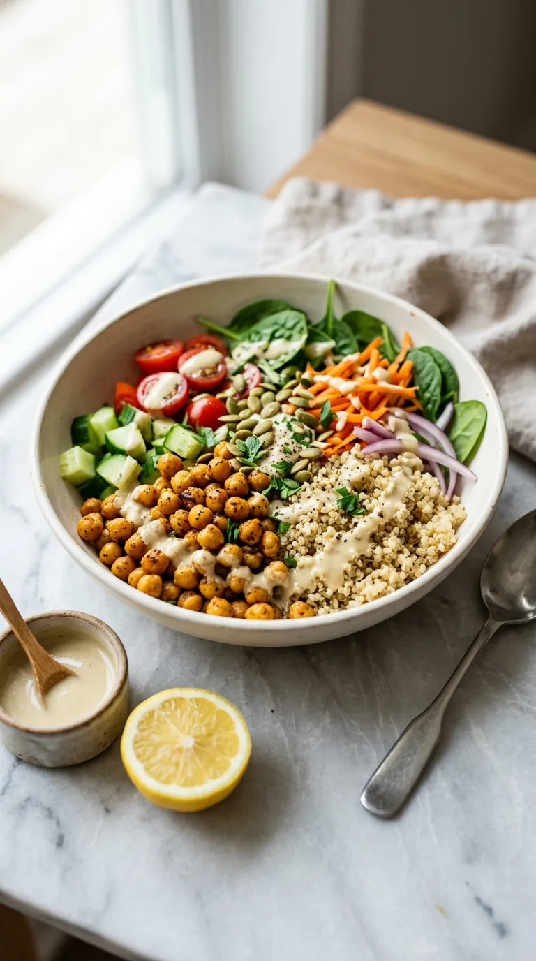 healthy meals with canned ingredients Chickpea Grain Bowls
