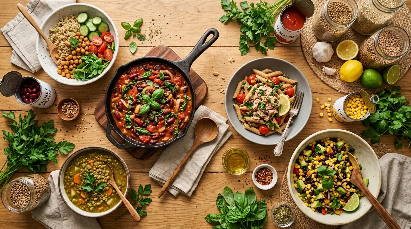 16 Healthy Meals You Can Make With Canned Pantry Staples