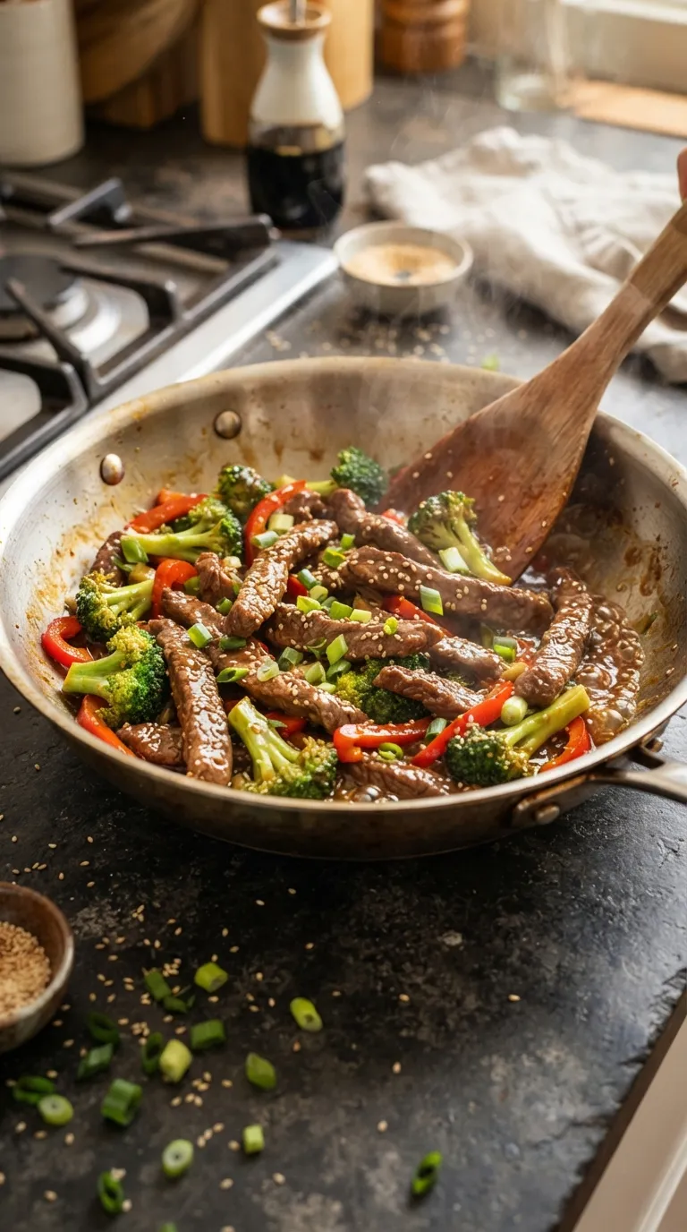 healthy one pan meals for easy cleanup Beef Broccoli Stir Fry