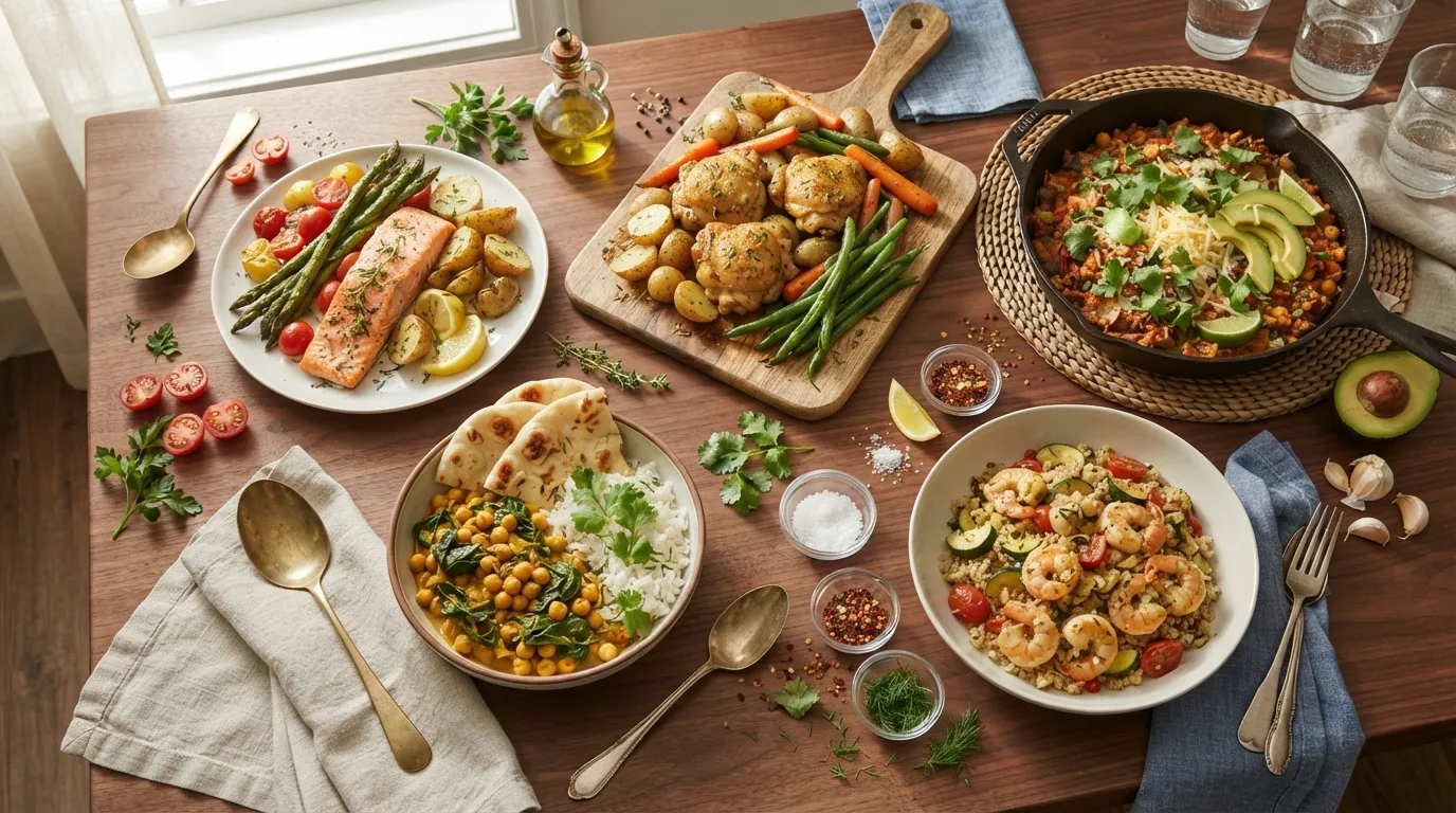 15 Healthy One-Pan Meals for Easy Cleanup on Busy Nights