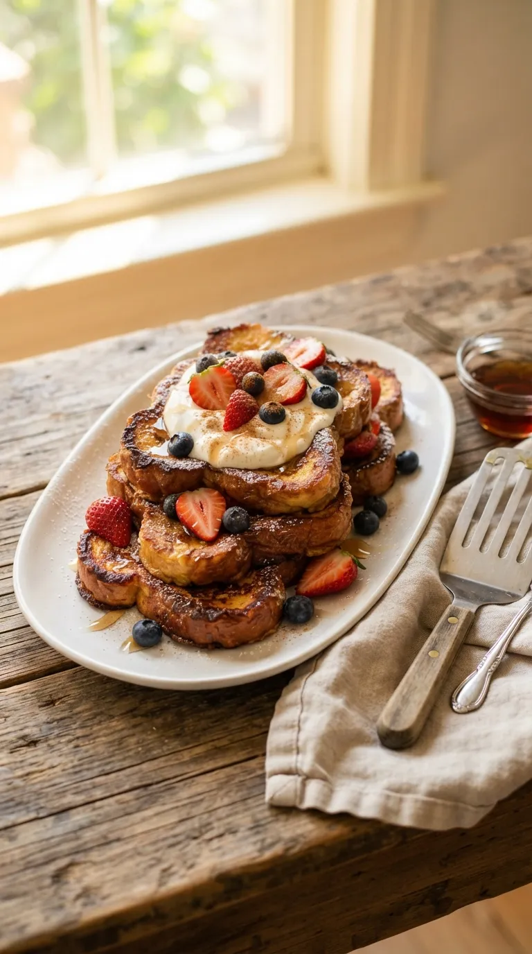 high protein breakfast ideas for weight loss Cinnamon Protein French Toast